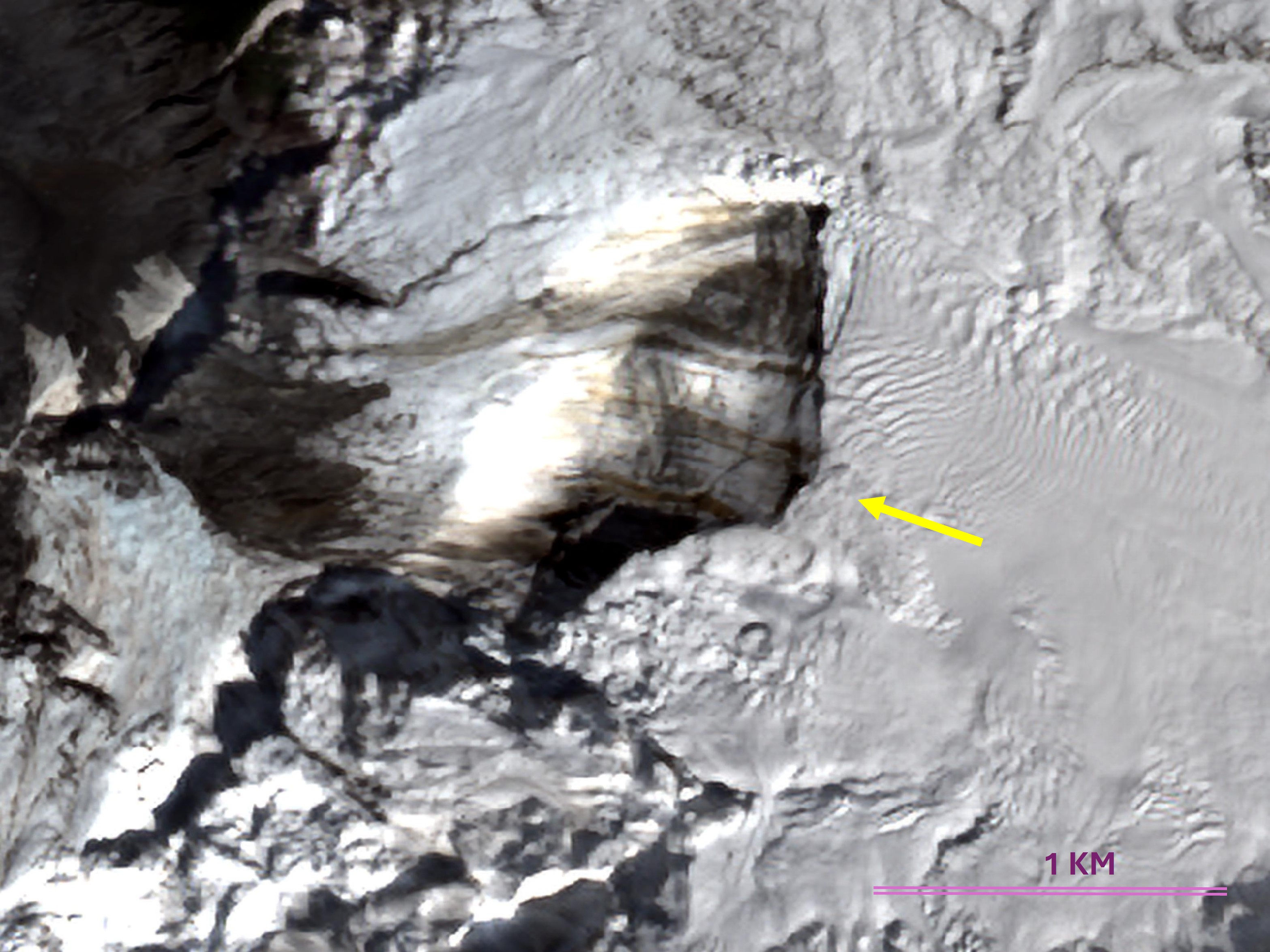 After: natural-colour Sentinel-2 view, September 2026
